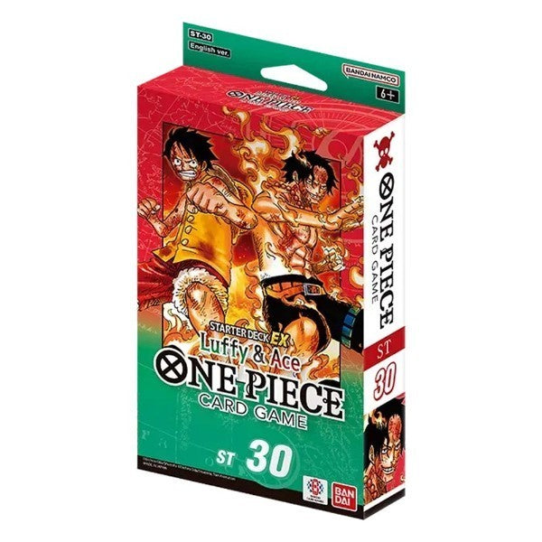 One Piece TCG Luffy & Ace Starter Deck ST-30 - English (FREE SHIPPING✔️)
