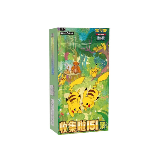 Pokémon TCG: 151 Collect 4.0 Gather Slim Booster Box (Simplified Chinese)