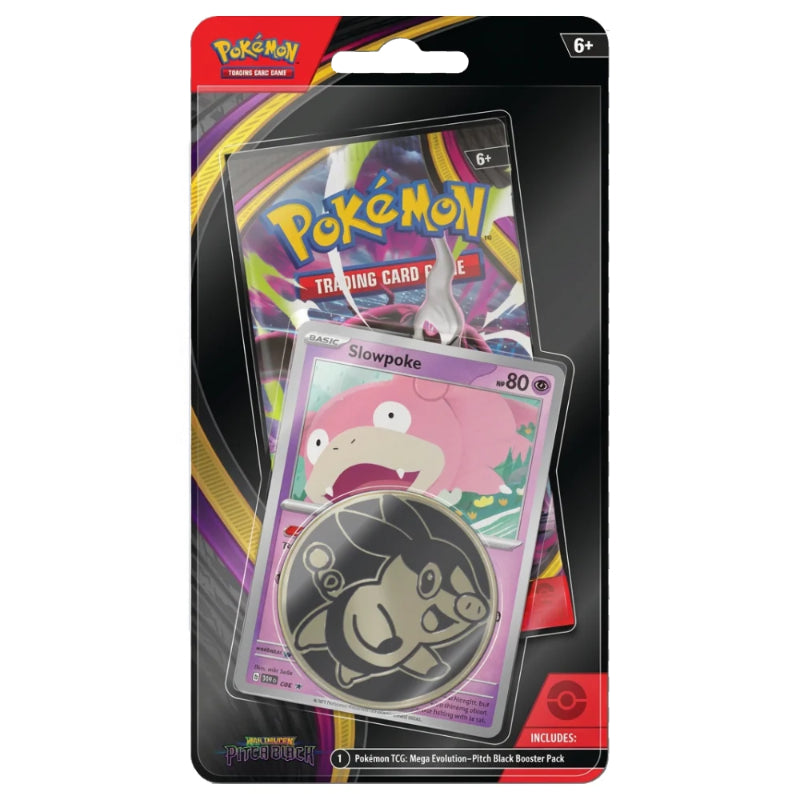 Mega Evolution - Pitch Black Blister (Slowpoke Promo) US Exclusive