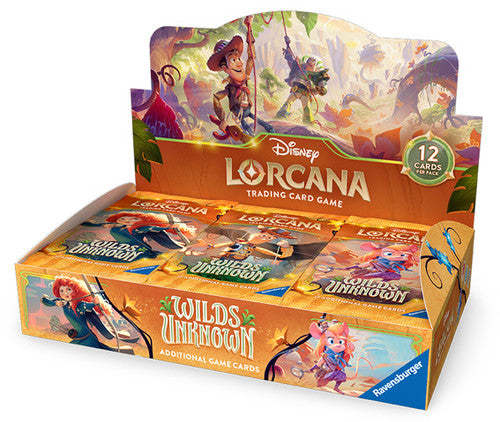 Disney Lorcana TCG Wilds Unknown Booster Box (FREE SHIPPING✔️)