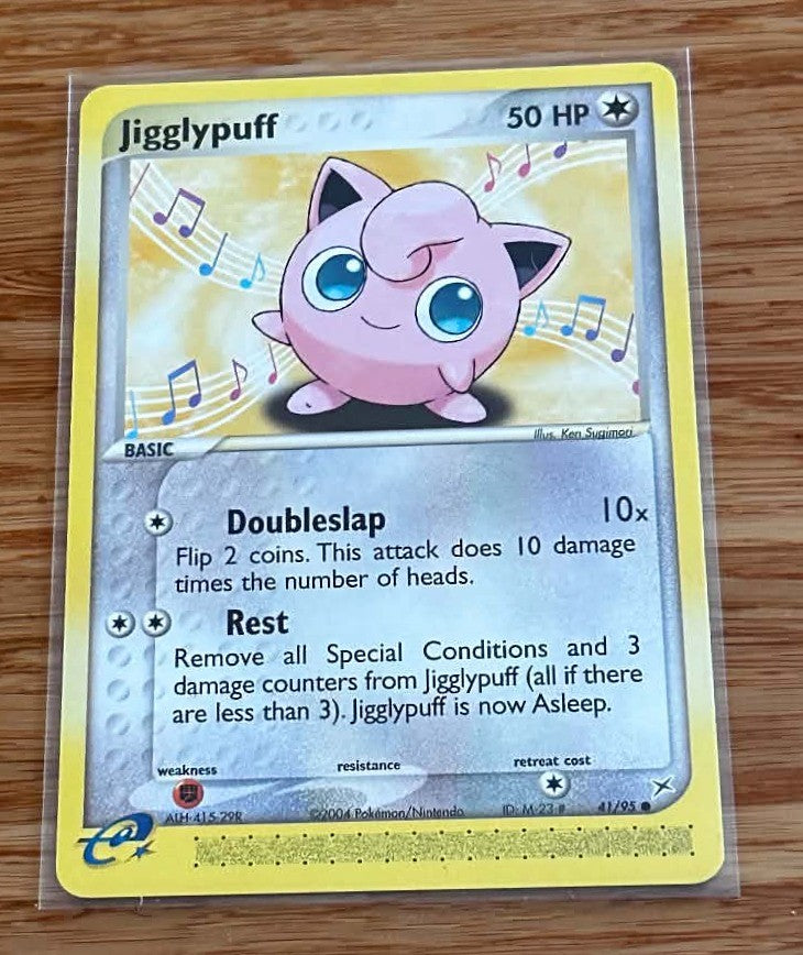 Jigglypuff - 41/95 - NM/M - Pokemon TCG - EX Team Magma vs Team Aqua - English