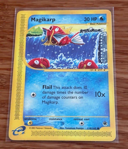 Magikarp - 118/165 - NM/LP - Pokemon TCG - Expedition Base Set - English