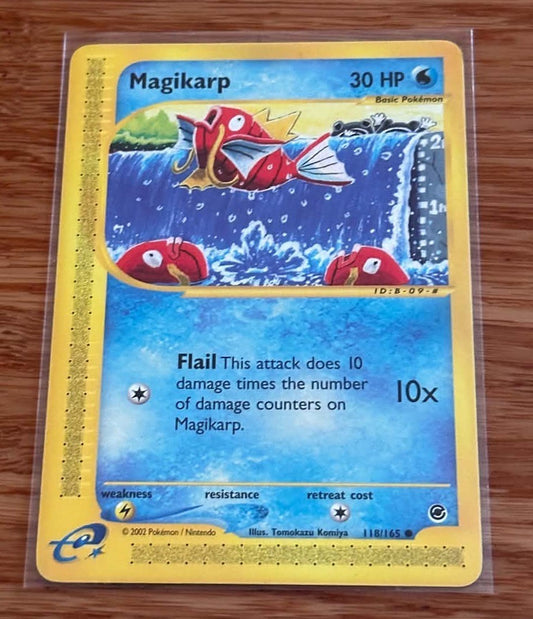 Magikarp - 118/165 - NM/LP - Pokemon TCG - Expedition Base Set - English