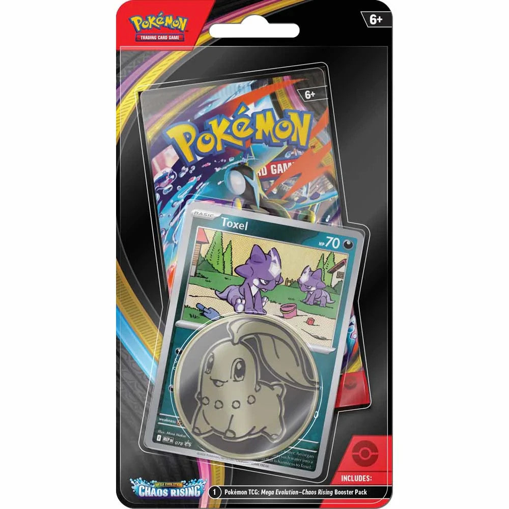 Pokémon TCG Chaos Rising Checklane Blister - Toxel (FREE SHIPPING✔️)