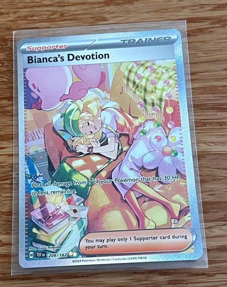 Bianca's Devotion - 209/162 - Special Illustration Rare - NM/LP- Pokemon TCG