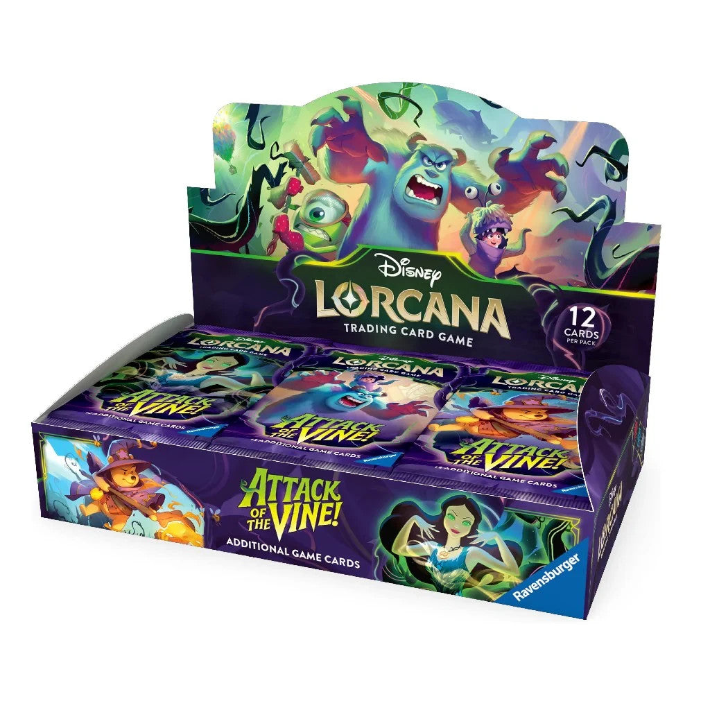 Disney Lorcana TCG Attack of The Vine Booster Box (FREE SHIPPING✔️)