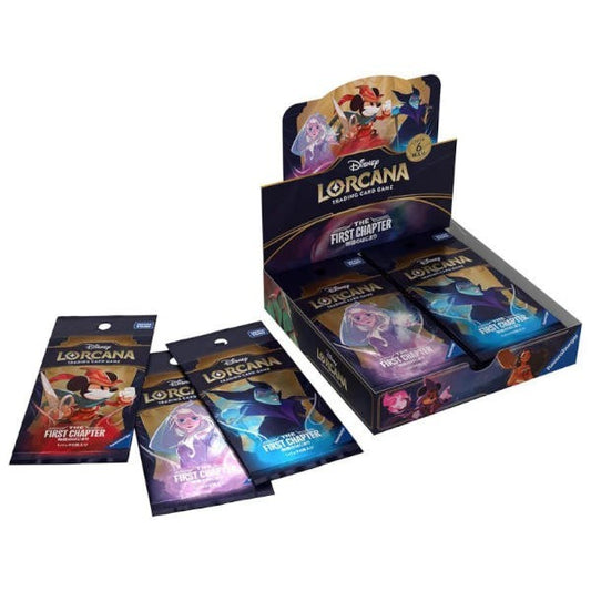 Disney Lorcana TCG The First Chapter Japanese Booster Box (FREE SHIPPING✔️)