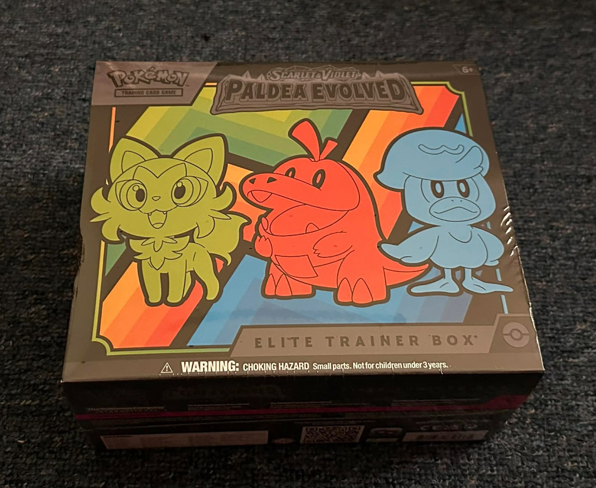 Pokémon TCG Paldea Evolved Elite Trainer Box (FREE SHIPPING✔️)