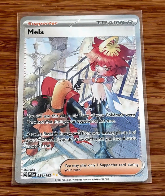 Mela - 254/182 - Special Illustration Rare - NM/M - Pokemon TCG - Paradox Rift