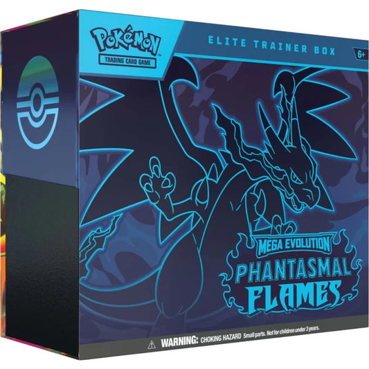 Pokémon TCG Mega Evolution Phantasmal Flames Elite Trainer Box (FREE SHIPPING✔️)