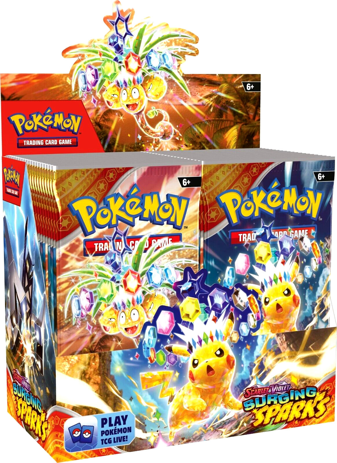 Pokémon TCG Surging Sparks Booster Box (FREE SHIPPING✔️)