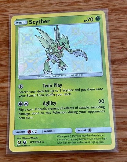 Scyther - SV1/SV94 - Shiny Rare SV1/SV94 - NM/M - Pokemon TCG - Hidden Fates