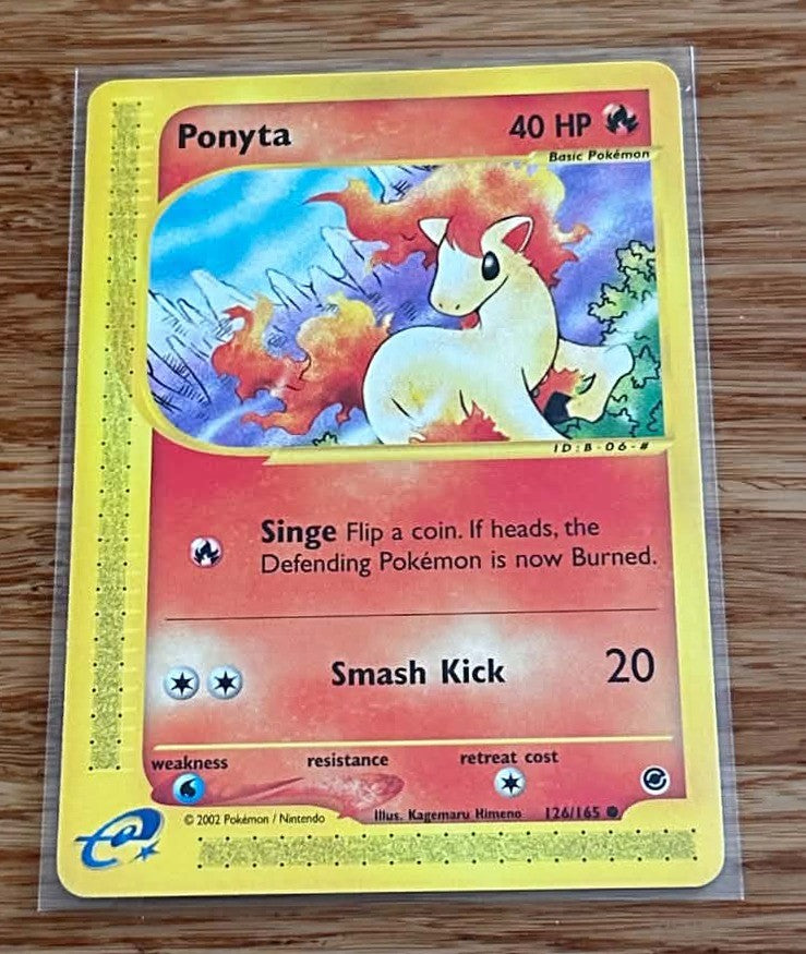 Ponyta - 126/165 - NM/M - Pokemon TCG - Expedition Base Set - English