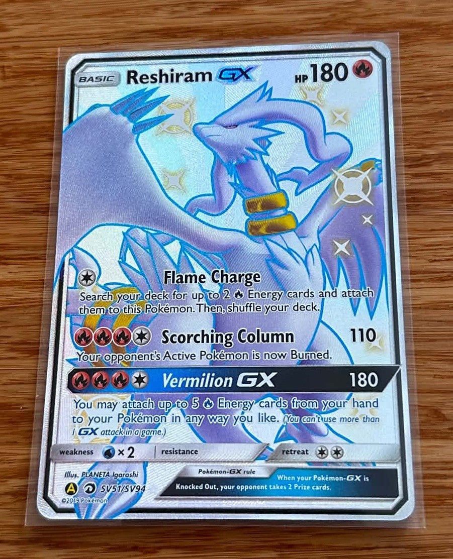 Reshiram GX - SV51/SV94 - Shiny Rare SV51/SV94 - NM/M - Pokemon TCG - English