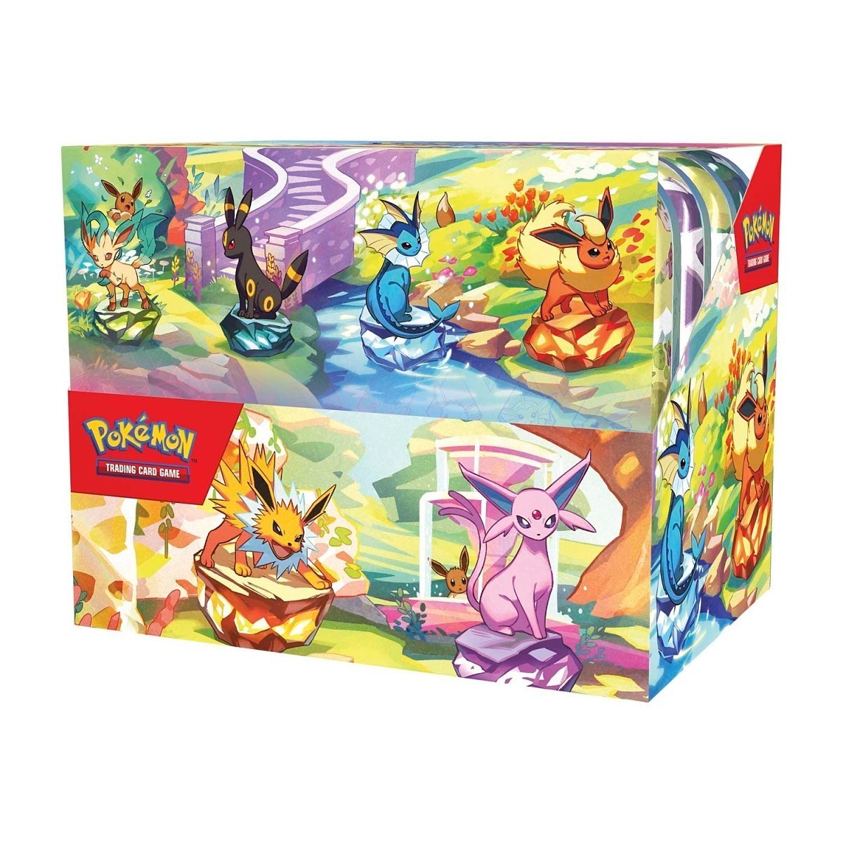 Pokémon TCG Prismatic Evolutions Mini Tin Display (FREE SHIPPING✔️)