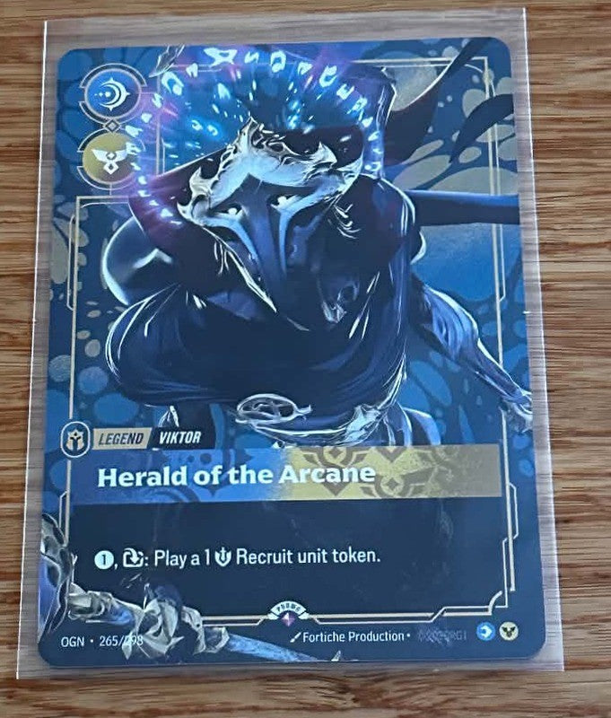 Viktor - Herald of the Arcane - 265 - Promo - NM/M - Riftbound TCG - English
