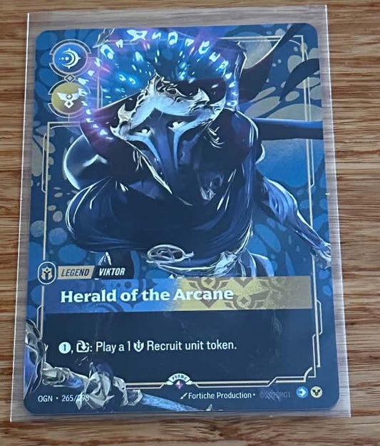 Viktor - Herald of the Arcane - 265 - Promo - NM/M - Riftbound TCG - English