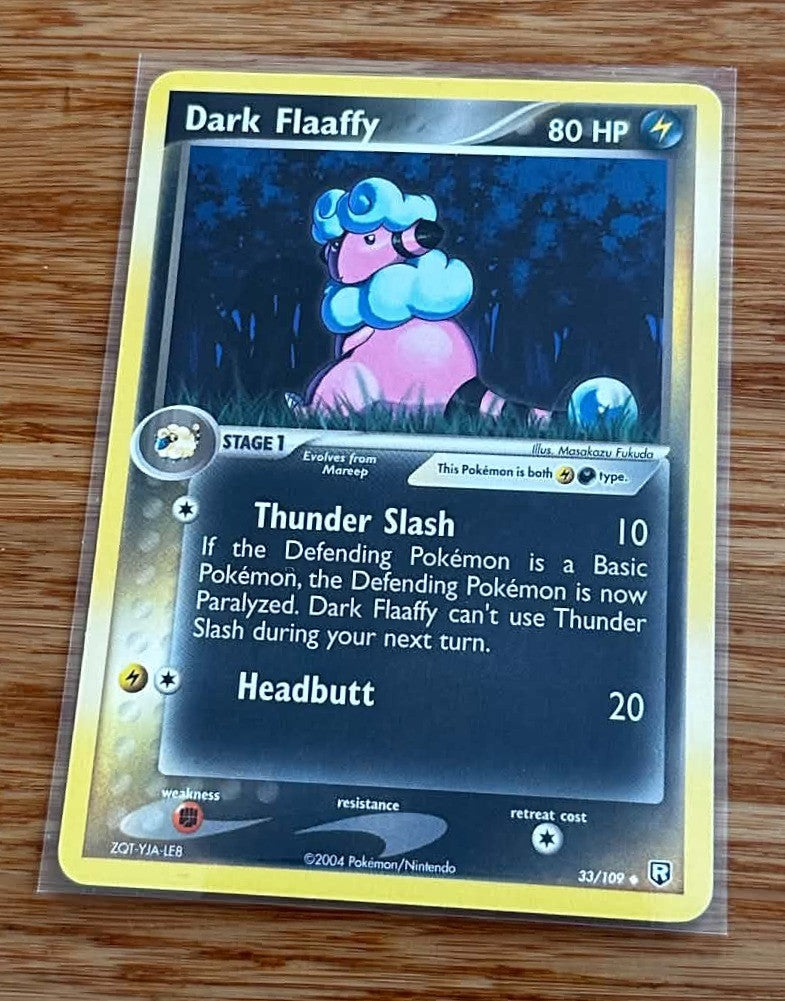 Dark Flaaffy - 33/109 - NM/M - Pokemon TCG - EX Team Rocket Returns - English
