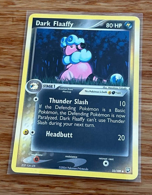 Dark Flaaffy - 33/109 - NM/M - Pokemon TCG - EX Team Rocket Returns - English